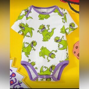 Rugrats reptar bodysuit size 12-18m
